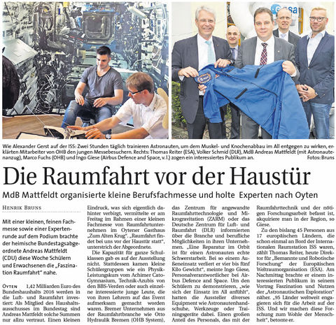 Aller-Report vom 04.09.2016