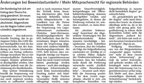 Aller Report 16 06 26 Gesetz neu Fracking