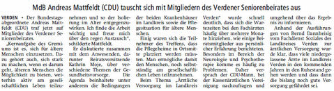 Austausch mit Verdener Seniorenbeirat