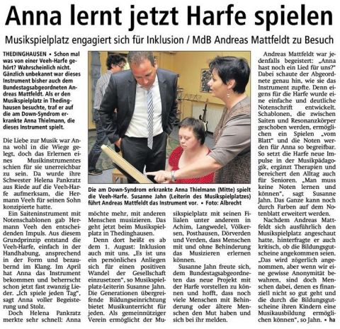 Besuch Musikspielplatz